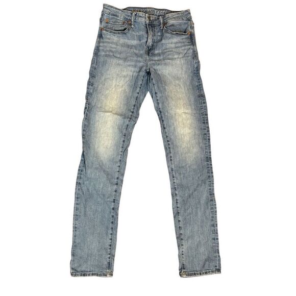 American Eagle Men’s Airflex Straight Leg Jeans Sz 31x32 - Picture 1 of 8